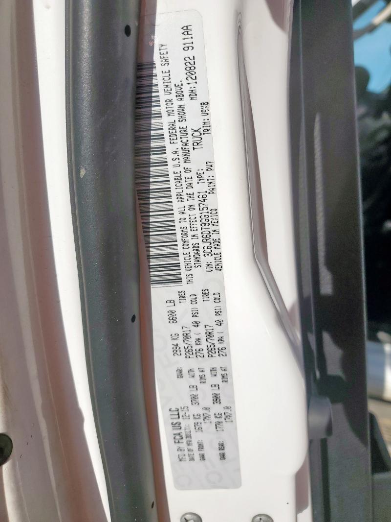 2016 RAM 1500 ST - 3C6JR6DT9GG157461