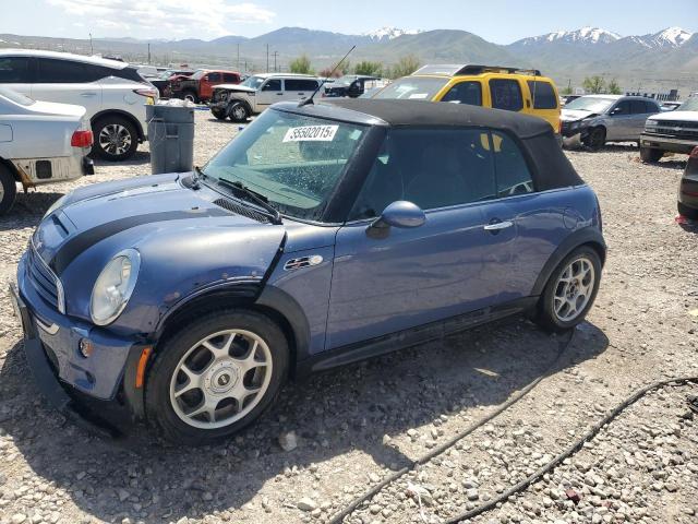 MINI COOPER S 2007 blue  gas WMWRH33577TL94482 photo #1