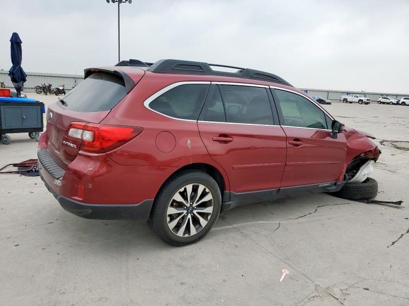 Vin: 4s4bsbnc7g3292025, lot: 57354575, subaru outback 2.5i limited 20163