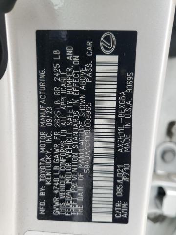 2024 LEXUS ES 300H BA 58ADA1C10RU039965