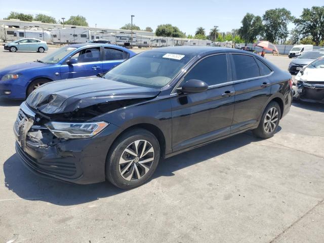 VOLKSWAGEN JETTA S 2023 black  gas 3VW5M7BU8PM044450 photo #1
