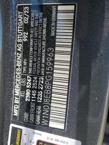 2023 MERCEDES-BENZ GLC COUPE W1N0J8EB8PG159963