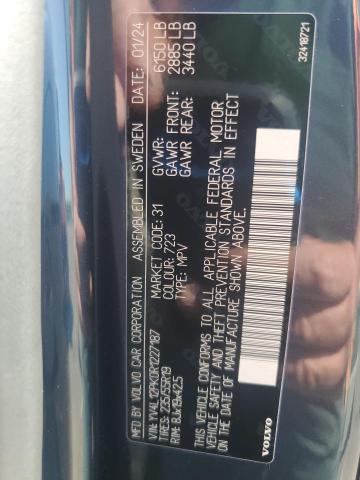 2024 VOLVO XC90 CORE YV4L12PK0R1227187