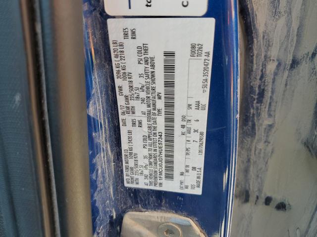 2017 FORD ESCAPE TIT - 1FMCU0JD7HUE57343