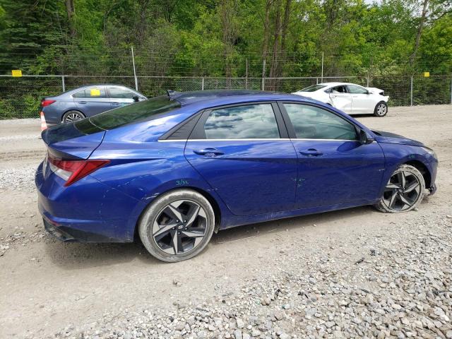 Vin: kmhln4ag7nu341649, lot: 58262775, hyundai elantra sel 20223