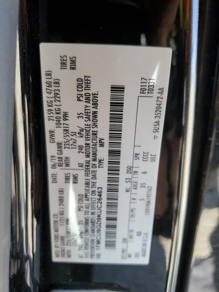 Ford Escape se 2019