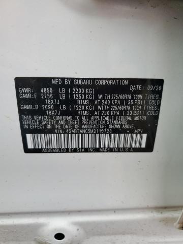 2021 SUBARU OUTBACK LI - 4S4BTANC5M3110728
