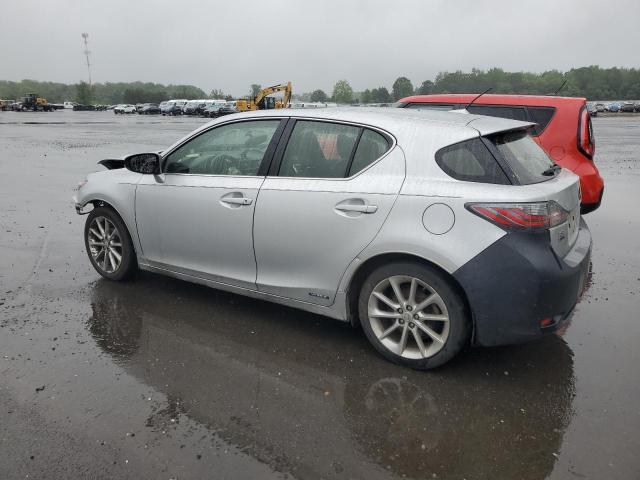 LEXUS CT 200 2013 silver hatchbac hybrid engine JTHKD5BH2D2137592 photo #3