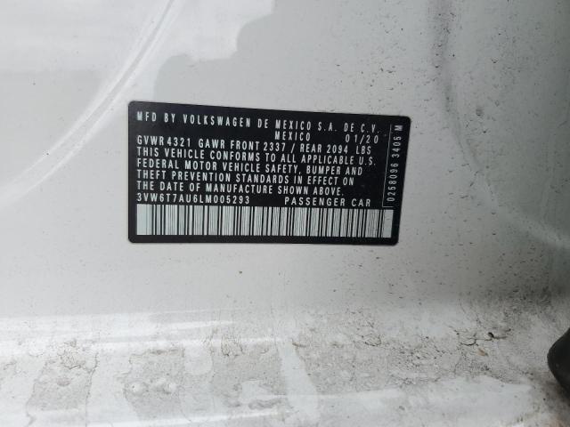 2020 VOLKSWAGEN GTI S 3VW6T7AU6LM005293