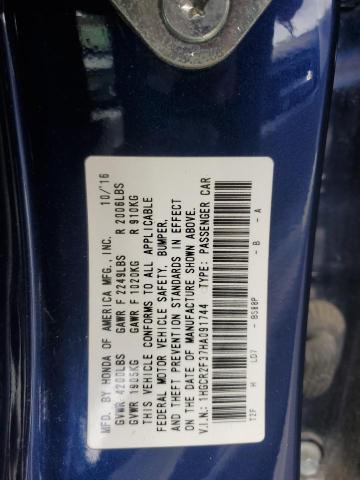 2017 HONDA ACCORD LX - 1HGCR2F37HA091744