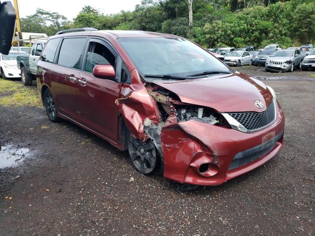 Vin: 5tdxk3dc6gs737502, lot: 57361275, toyota sienna se 20164