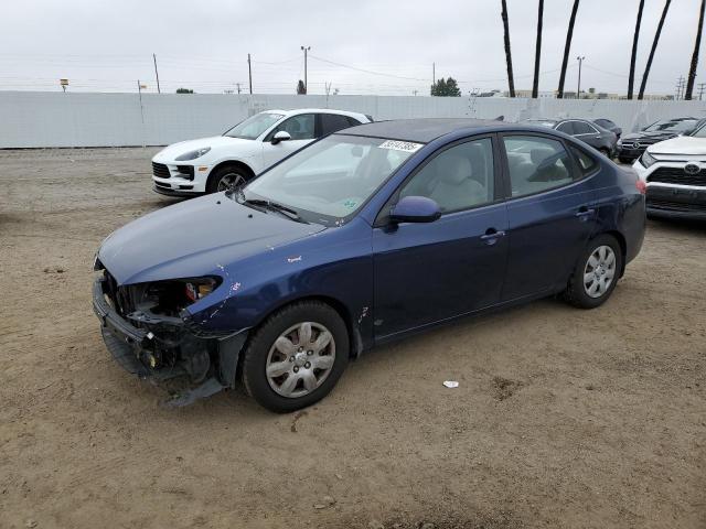 HYUNDAI ELANTRA GL 2009 blue sedan 4d gas KMHDU46D39U690559 photo #1