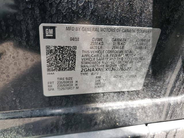 2018 CHEVROLET EQUINOX PR - 2GNAXNEX9J6326527