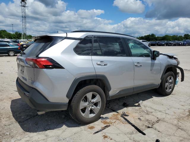 TOYOTA RAV4 LE 2023 silver  hybrid engine 4T3LWRFV1PU108538 photo #4