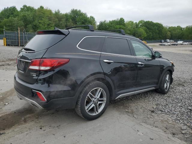Vin: km8srdhf8hu189768, lot: 57305375, hyundai santa fe se ultimate 20173