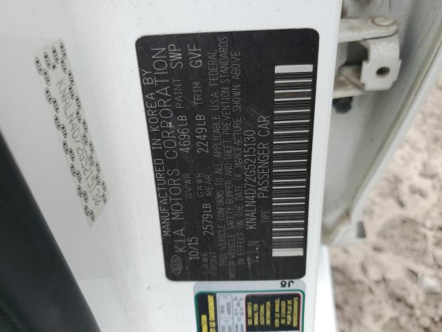 2016 KIA CADENZA LU KNALN4D72G5215130