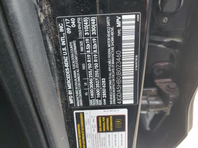 2018 MERCEDES-BENZ 18/27 4JGDA5HB0JB023460