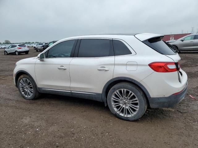 Vin: 2lmpj8lr7gbl22227, lot: 57791595, lincoln mkx reserve 20162