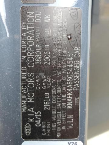 2016 KIA FORTE LX KNAFK4A68G5445451