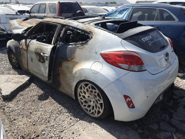 Vin: kmhtc6ad9fu220985, lot: 55573025, hyundai veloster 20152