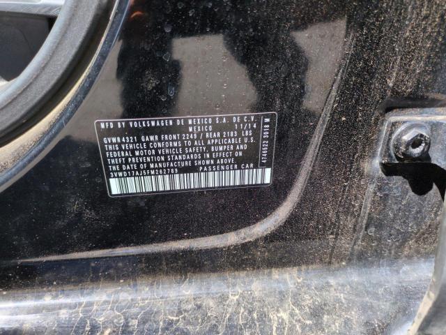 2015 VOLKSWAGEN JETTA SE #3291210974