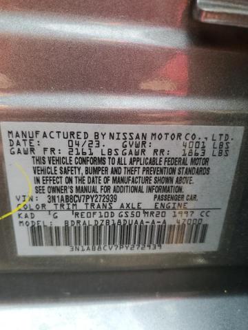 2023 NISSAN SENTRA SV - 3N1AB8CV7PY272939