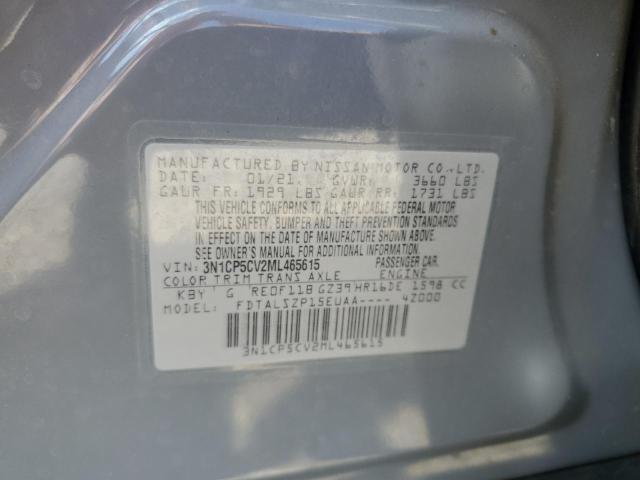 2021 NISSAN KICKS SV - 3N1CP5CV2ML465615