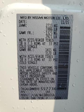 2015 INFINITI QX60 5N1AL0MN9FC557736