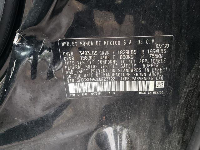 2020 HONDA FIT LX - 3HGGK5H42LM723722