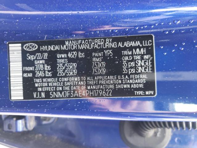 2023 HYUNDAI TUCSON SEL - 5NMJF3AE4PH179622