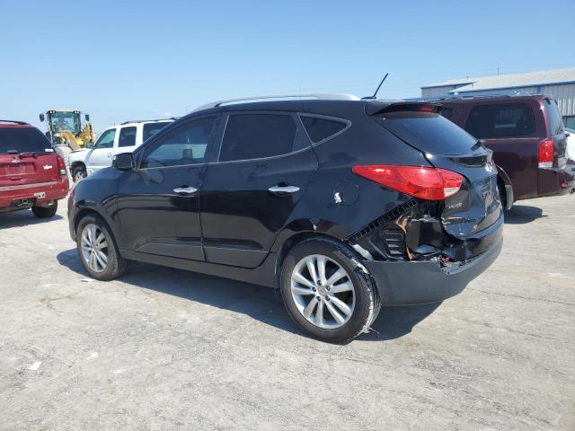 HYUNDAI TUCSON GLS 2013 black 4dr spor gas KM8JU3AC8DU753255 photo #3