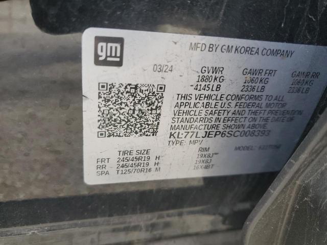 2025 CHEVROLET TRAX 2RS KL77LJEP6SC008393