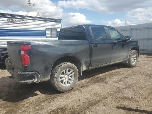 CHEVROLET SILVERADO 2022 black  diesel 1GCUYEET0NZ230148 photo #4