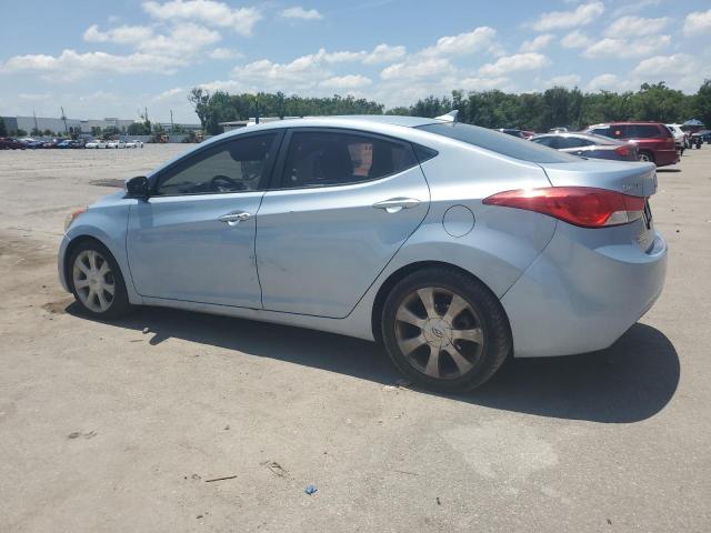 HYUNDAI ELANTRA GL 2012 blue sedan 4d gas KMHDH4AE1CU226701 photo #3