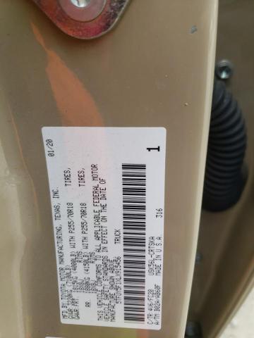 2020 TOYOTA TUNDRA DOU 5TFUY5F1XLX915456