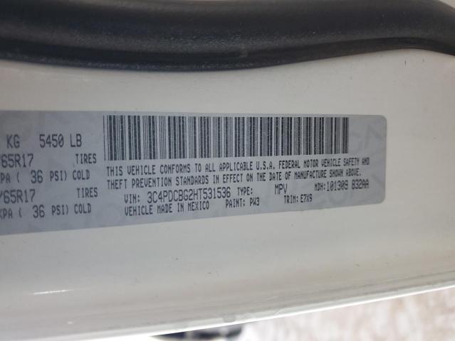 2017 DODGE JOURNEY 3C4PDCBG2HT531536
