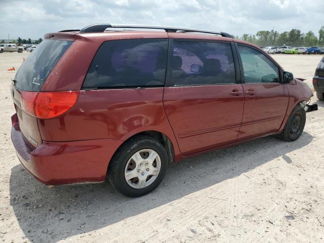 TOYOTA SIENNA CE 2008 burgundy  gas 5TDZK23C38S219241 photo #4