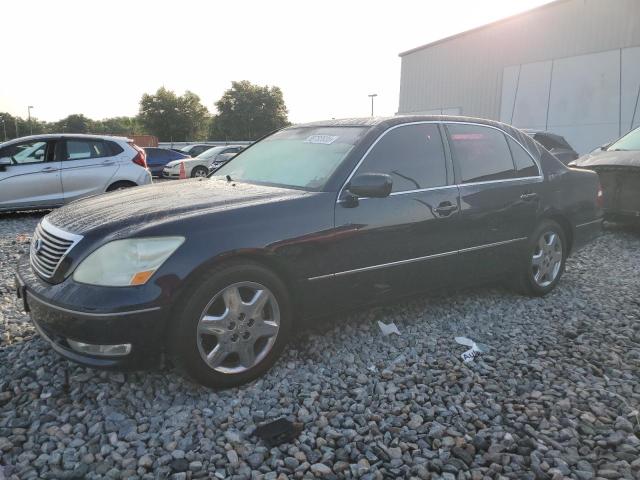 LEXUS LS 430 2004 blue sedan 4d gas JTHBN36F640153848 photo #1