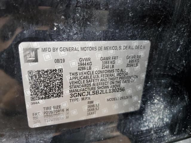 2020 CHEVROLET TRAX 1LT - 3GNCJLSB2LL130256