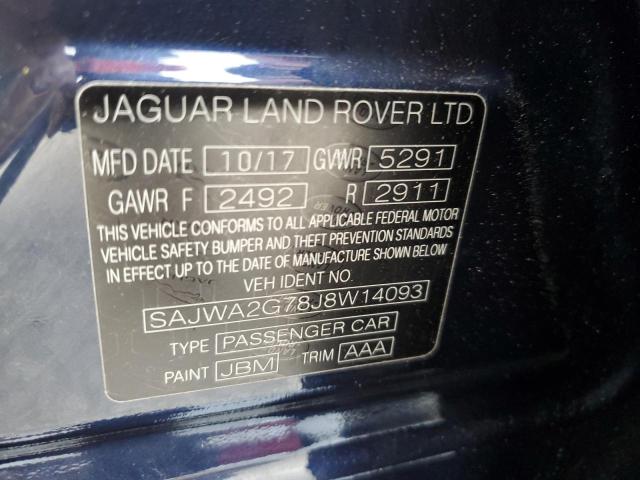 2018 JAGUAR XJL PORTFO SAJWA2G78J8W14093