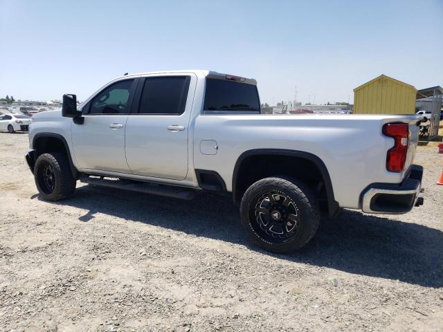 CHEVROLET SILVERADO 2021 silver  diesel 1GC4YNEY0MF295450 photo #3