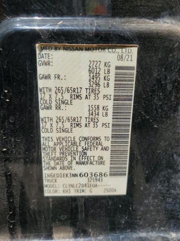 2022 NISSAN FRONTIER S - 1N6ED1EK3NN603686
