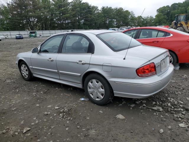 HYUNDAI SONATA GL 2003 silver  gas KMHWF25S63A819815 photo #3
