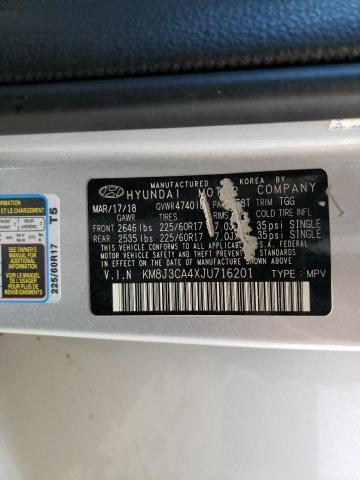 2018 HYUNDAI TUCSON SEL - KM8J3CA4XJU716201