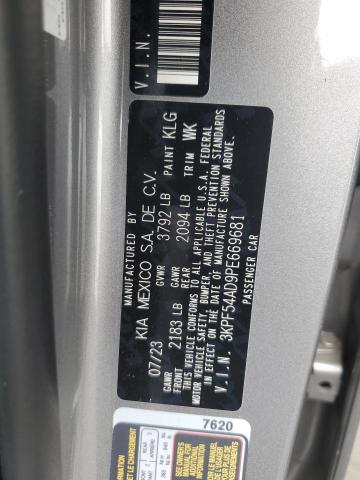 2023 KIA FORTE GT L - 3KPF54AD9PE669681
