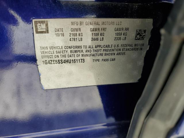 2017 BUICK LACROSSE P 1G4ZS5SS4HU161173