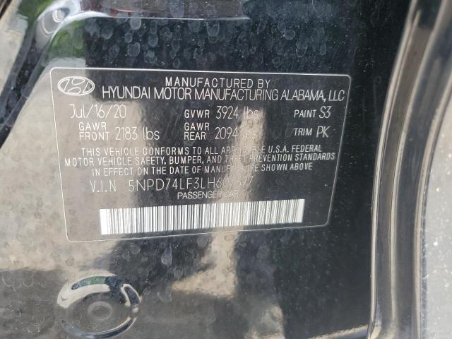 2020 HYUNDAI ELANTRA SE - 5NPD74LF3LH607327