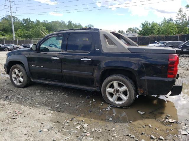 CHEVROLET AVALANCHE 2008 black sport pi flexible fuel 3GNFK12368G177717 photo #3