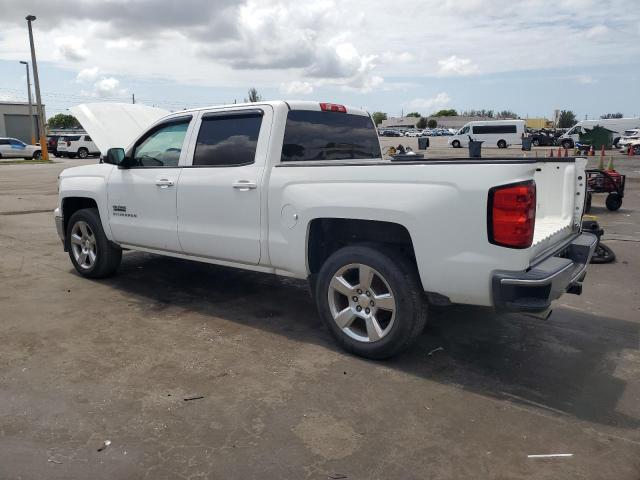 CHEVROLET SILVERADO 2014 white crew pic gas 3GCPCREC8EG130303 photo #3