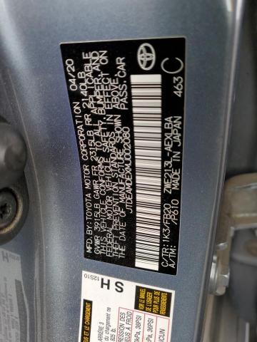 2021 TOYOTA COROLLA LE - JTDEAMDEXMJ002080